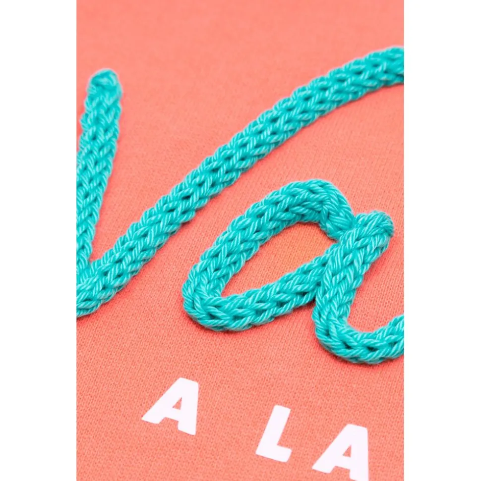 Sweat French Disorder Rosie Vamos A La Playa Tricotin Papaye