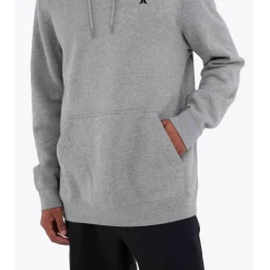 Sweat Hurley Icon Pull Over Dark Heather Grey