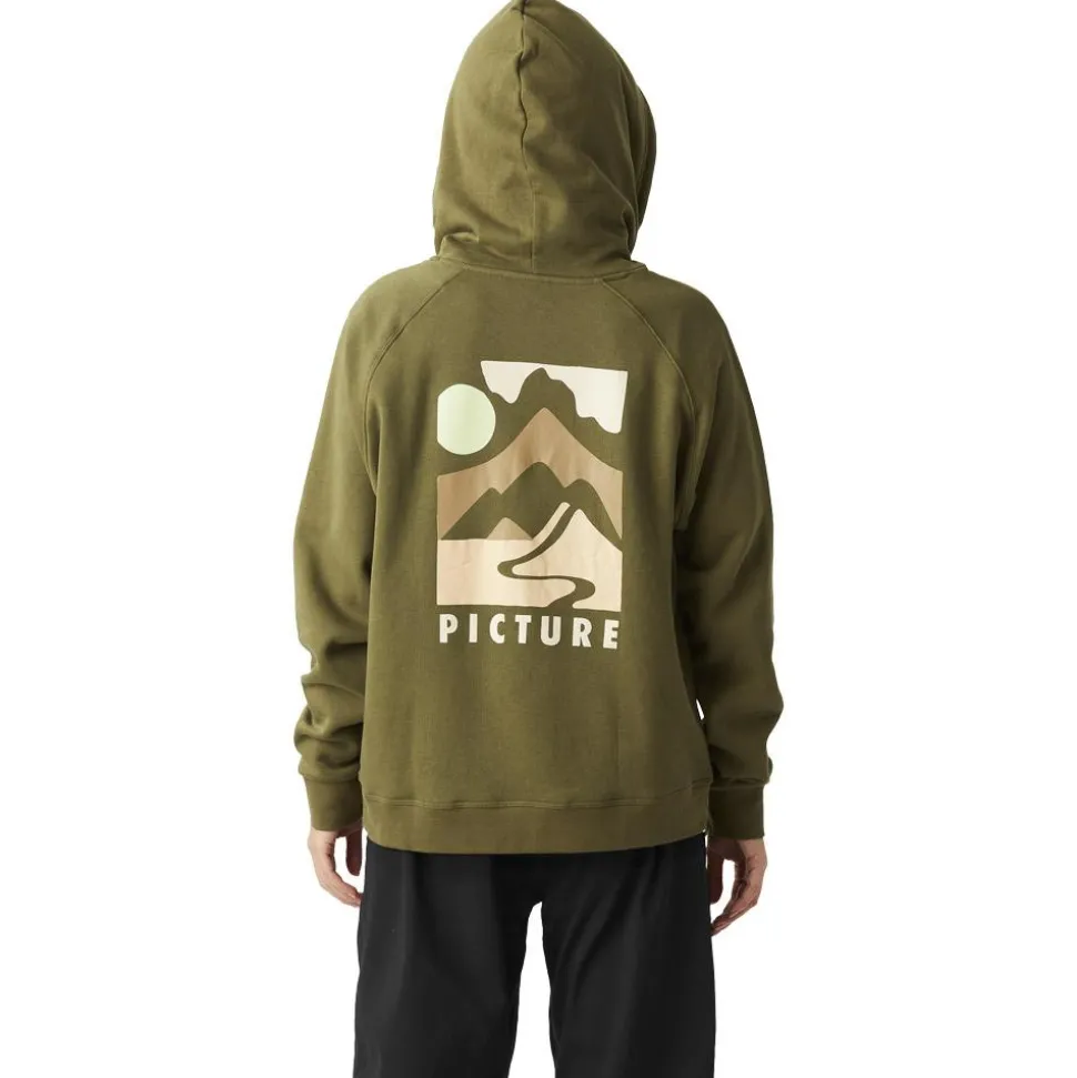 Sweat Picture Quenar Hoodie A Tobacco