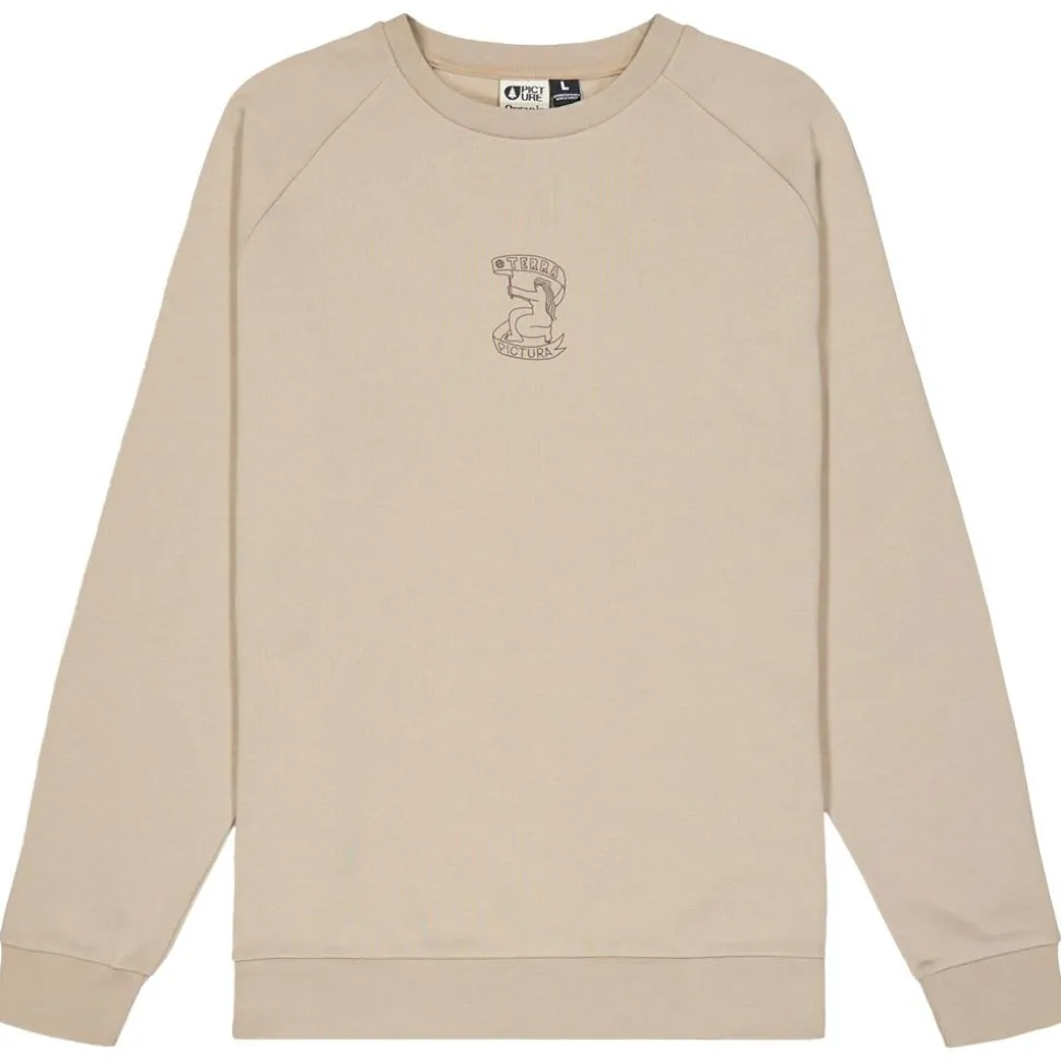 Sweat Picture Terra Crew Plaza Taupe
