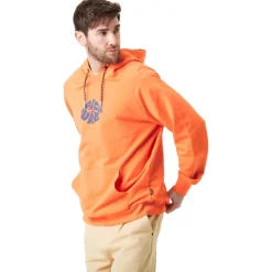 Sweat Picture Thru Eye Hoodie Dusty Orange