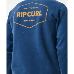 Sweat Rip Curl Stapler Crew Washed Navy