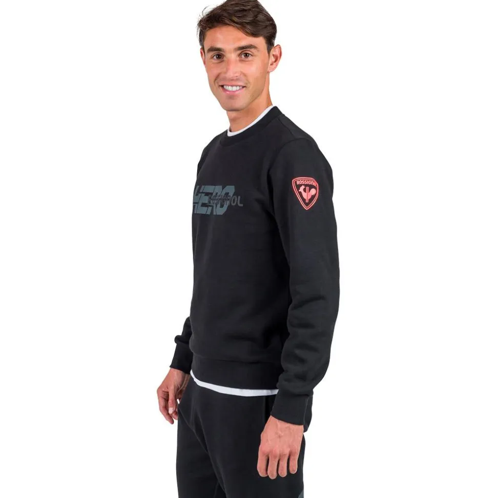 Sweat Rossignol New Hero Crew Neck Black