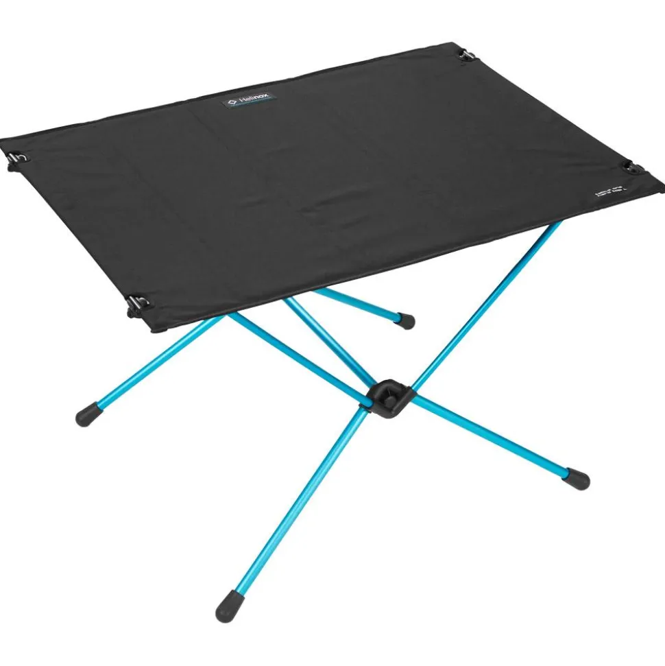 Table Helinox Table One Hard Top Black Cyan Blue
