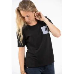 Tee-shirt Animoz Kolia Noir Bleu