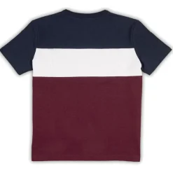 Tee-shirt Animoz Uzio Bleu Blanc Bordeaux