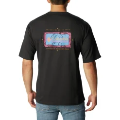 Tee-shirt Columbia Wintertrainer Ss Graphic Black