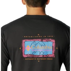 Tee-shirt Columbia Wintertrainer Ss Graphic Black