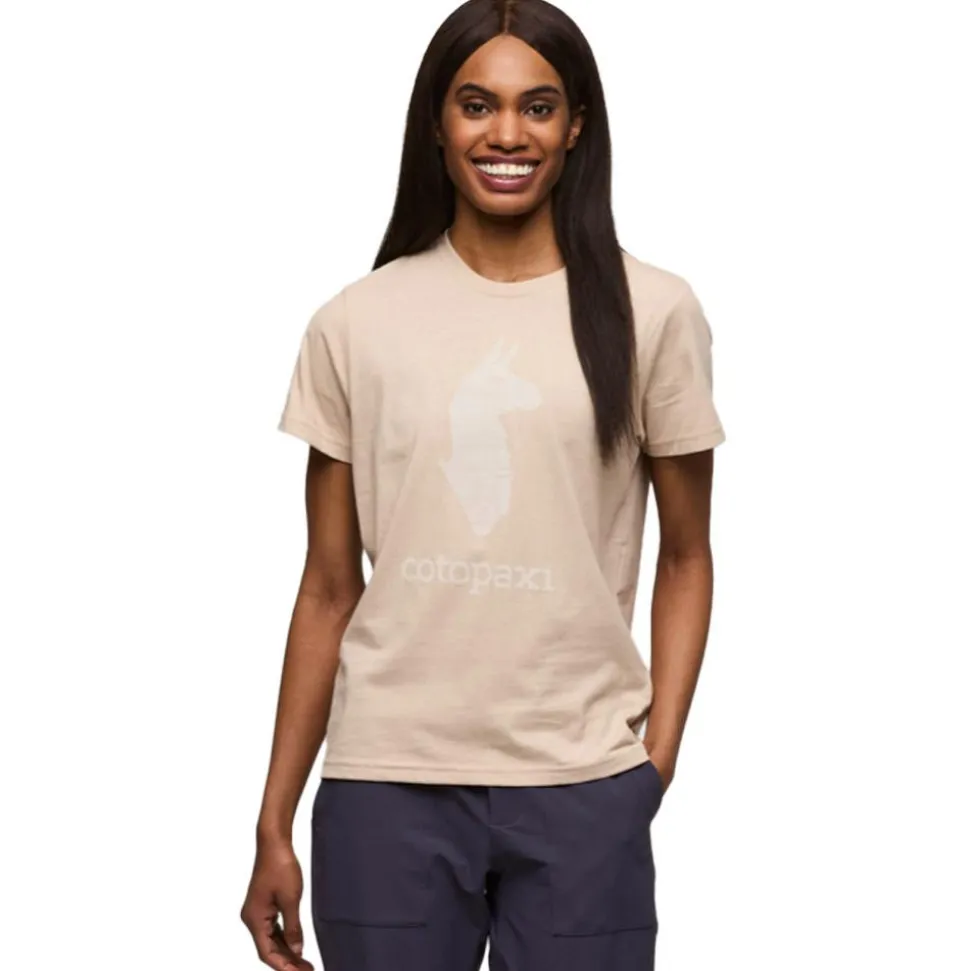 Tee-shirt Cotopaxi Cotopaxi Llama Tee Shirt W Oatmeal