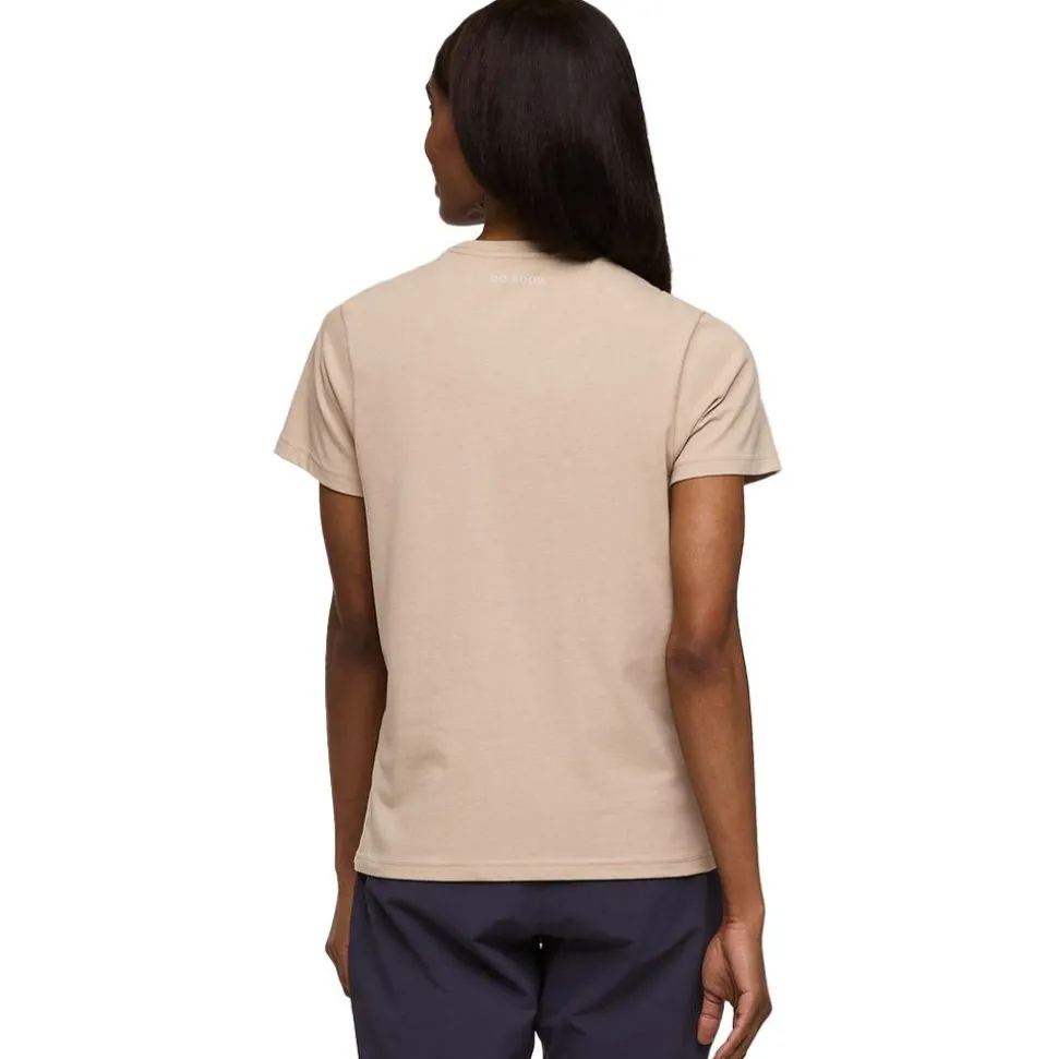 Tee-shirt Cotopaxi Cotopaxi Llama Tee Shirt W Oatmeal