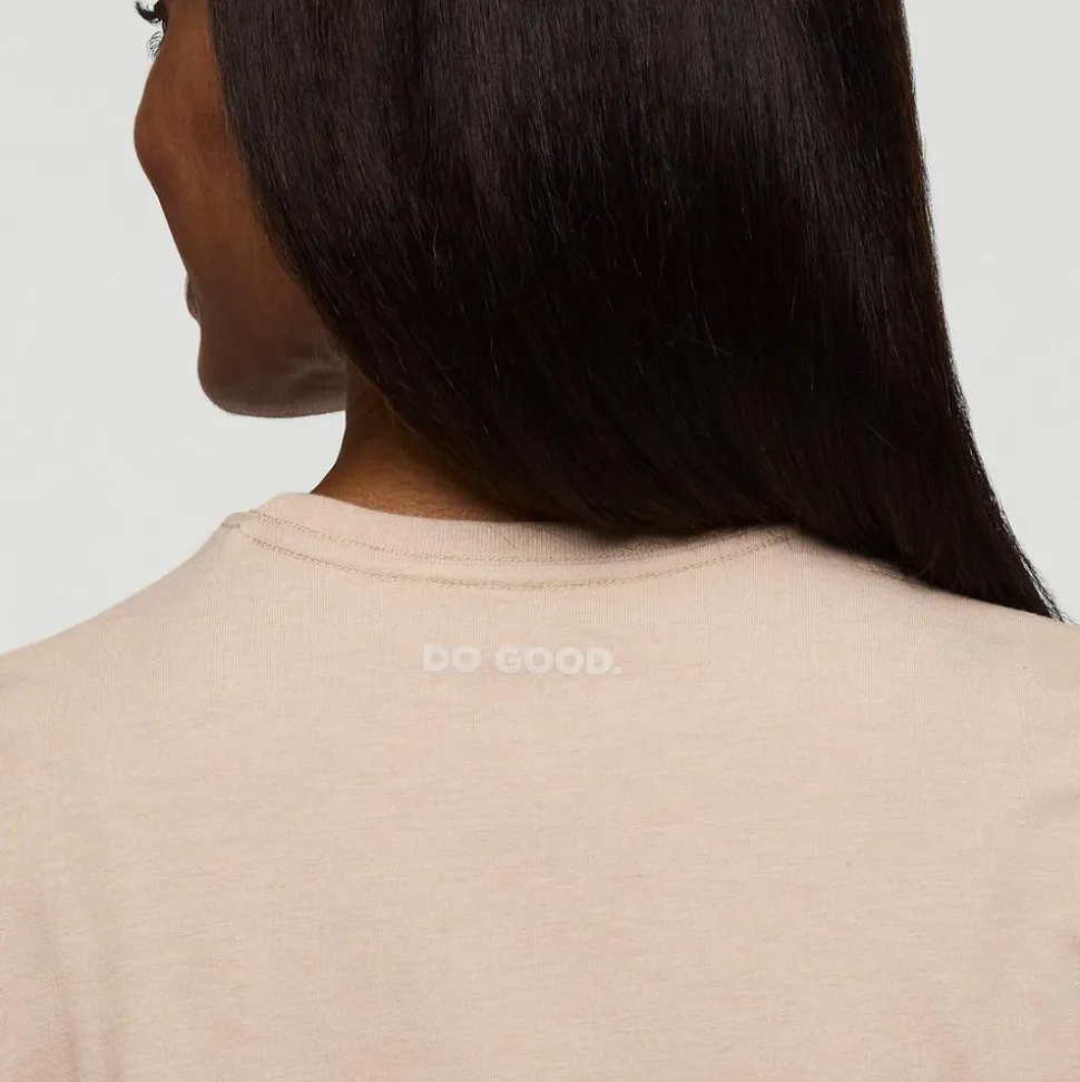 Tee-shirt Cotopaxi Cotopaxi Llama Tee Shirt W Oatmeal