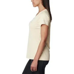 Tee-shirt de rando Columbia W's Zero Rules SS Shirt Sunkissed