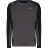 Tee-shirt de rando La Sportiva Beyond Long Sleeve M Carbon Black