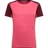 Tee-shirt de rando La Sportiva Sunfire T-Shirt W Rosebay Redwood