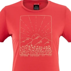 Tee-shirt de rando Lafuma Corporate Tee W Terracotta