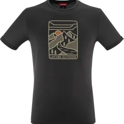 Tee-shirt de rando Lafuma Corporate Tee Shirt M Asphalte