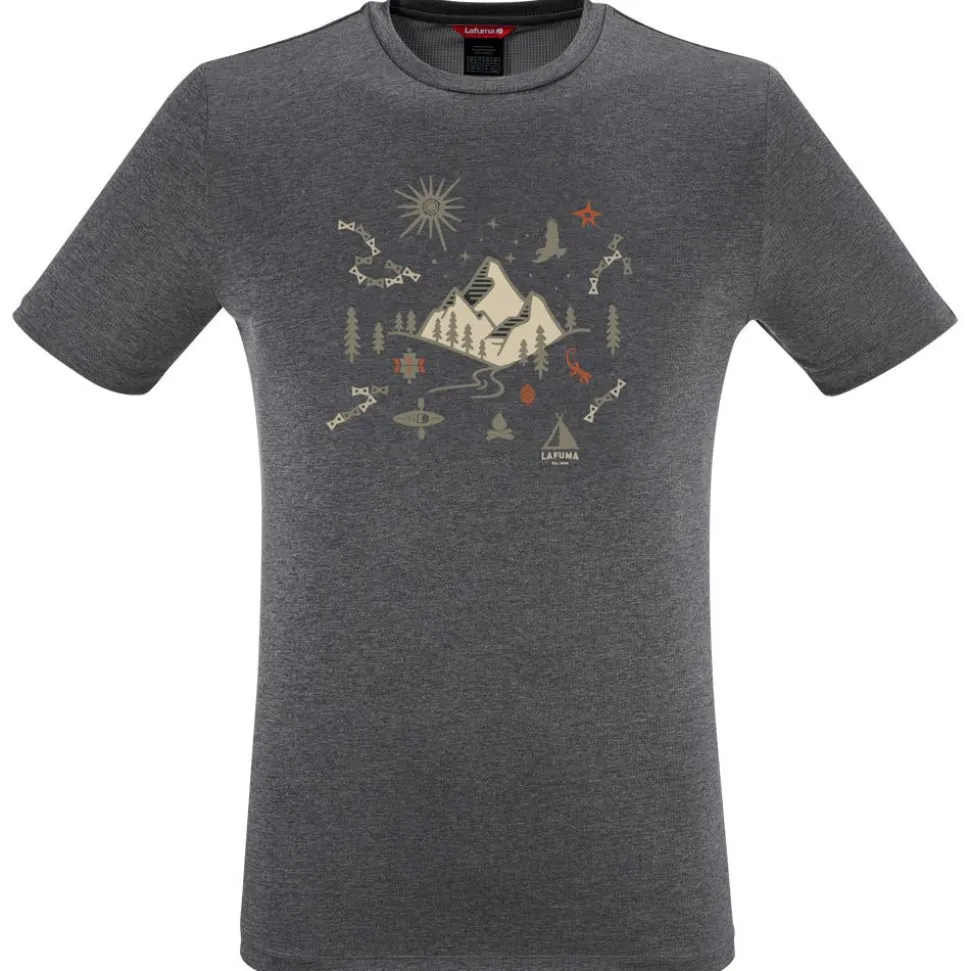 Tee-shirt de rando Lafuma Shift Tee M Anthracite Grey
