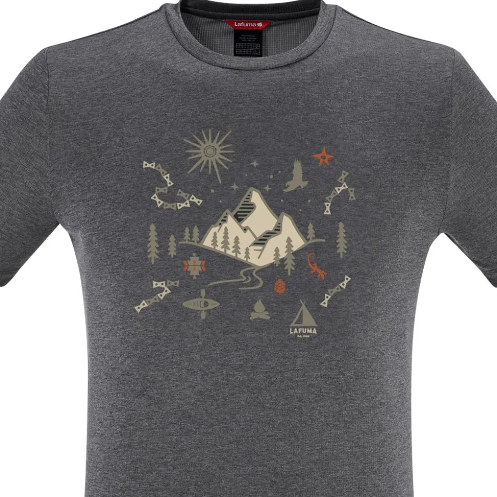 Tee-shirt de rando Lafuma Shift Tee M Anthracite Grey