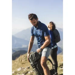 Tee-shirt de rando Lafuma Shift Polo M Eclipse Blue