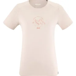 Tee-shirt de rando Millet Ubic Light Tee Shirt Short Sleeve W Vanilla Cream