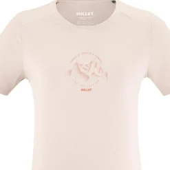 Tee-shirt de rando Millet Ubic Light Tee Shirt Short Sleeve W Vanilla Cream
