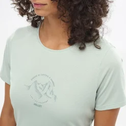 Tee-shirt de rando Millet Ubic Light Tee Shirt Short Sleeve W Seaweed
