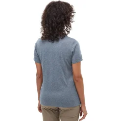 Tee-shirt de rando Millet Seneca Heather Ts Ss W Navy Blue