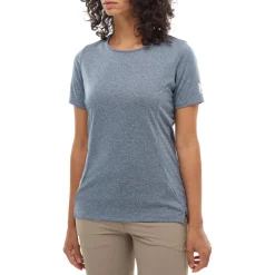 Tee-shirt de rando Millet Seneca Heather Ts Ss W Navy Blue