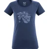 Tee-shirt de rando Millet Tana Ts Ss W Saphir