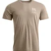 Tee-shirt de rando Ortovox 150 Cool Mtn Mission Tee Shirt Grey Sand