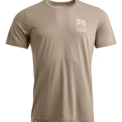 Tee-shirt de rando Ortovox 150 Cool Mtn Mission Tee Shirt Grey Sand