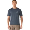 Tee-shirt de rando Patagonia M's Cap Cool Daily Graphic Chouinard Crest Smolder Blue X Dye
