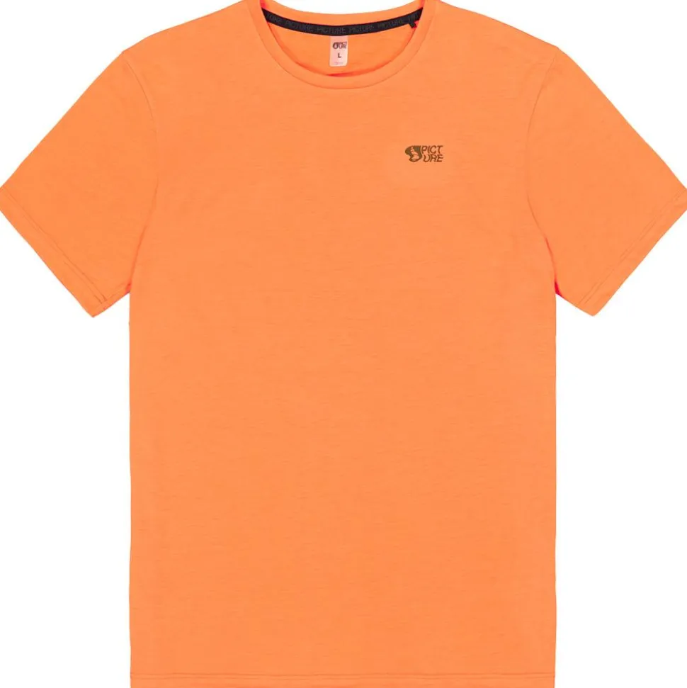 Tee-shirt de rando Picture Timont Short Sleeve Urban Tech Tee Shirt Dusty Orange