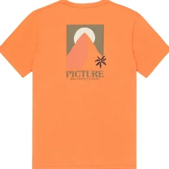 Tee-shirt de rando Picture Timont Short Sleeve Urban Tech Tee Shirt Dusty Orange