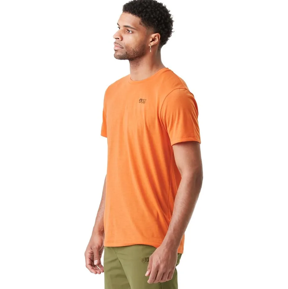 Tee-shirt de rando Picture Timont Short Sleeve Urban Tech Tee Shirt Dusty Orange