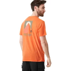 Tee-shirt de rando Picture Timont Short Sleeve Urban Tech Tee Shirt Dusty Orange