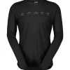 Tee-shirt de rando Scott Tee M's Defined Merino Long Sleeve Black