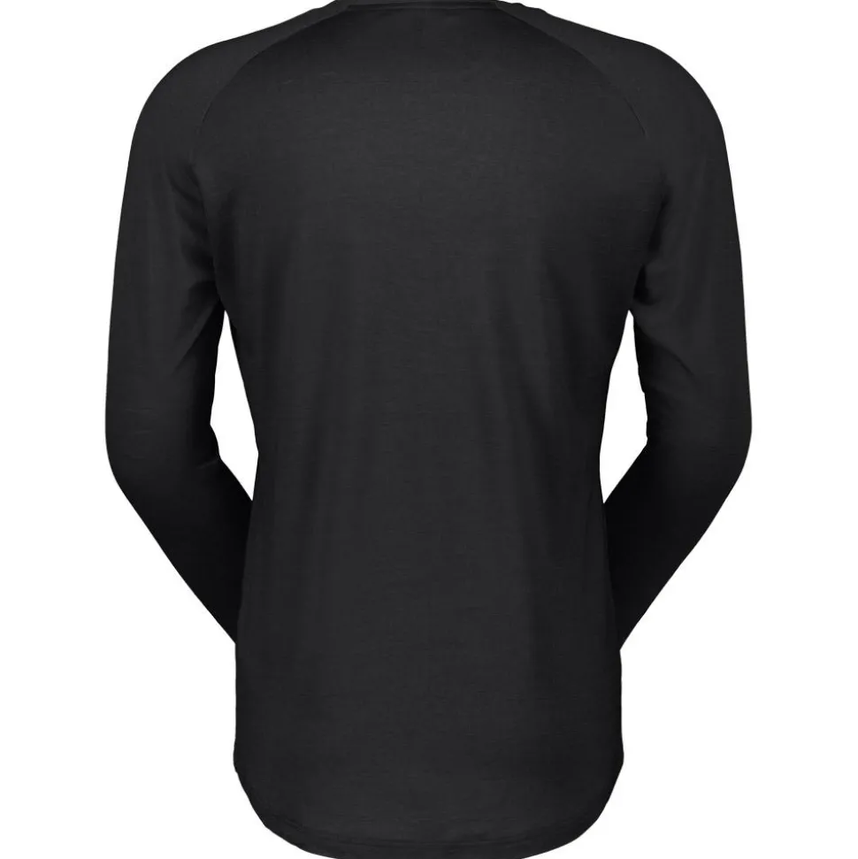 Tee-shirt de rando Scott Tee M's Defined Merino Long Sleeve Black