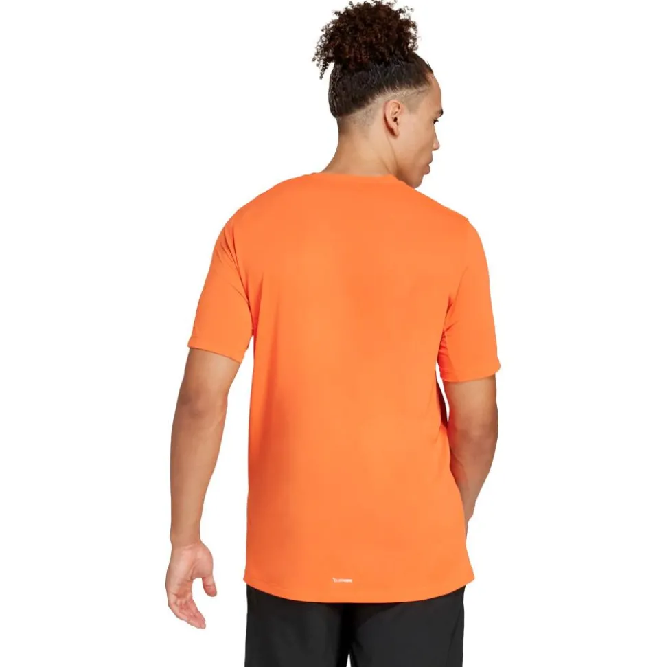 Tee-shirt de trail adidas Mt Logo Tech Tee Shirt Short Sleeve Seimor