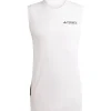 Tee-shirt de trail adidas Xpr Tank Sans Manche White