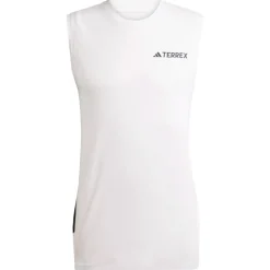 Tee-shirt de trail adidas Xpr Tank Sans Manche White