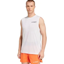 Tee-shirt de trail adidas Xpr Tank Sans Manche White