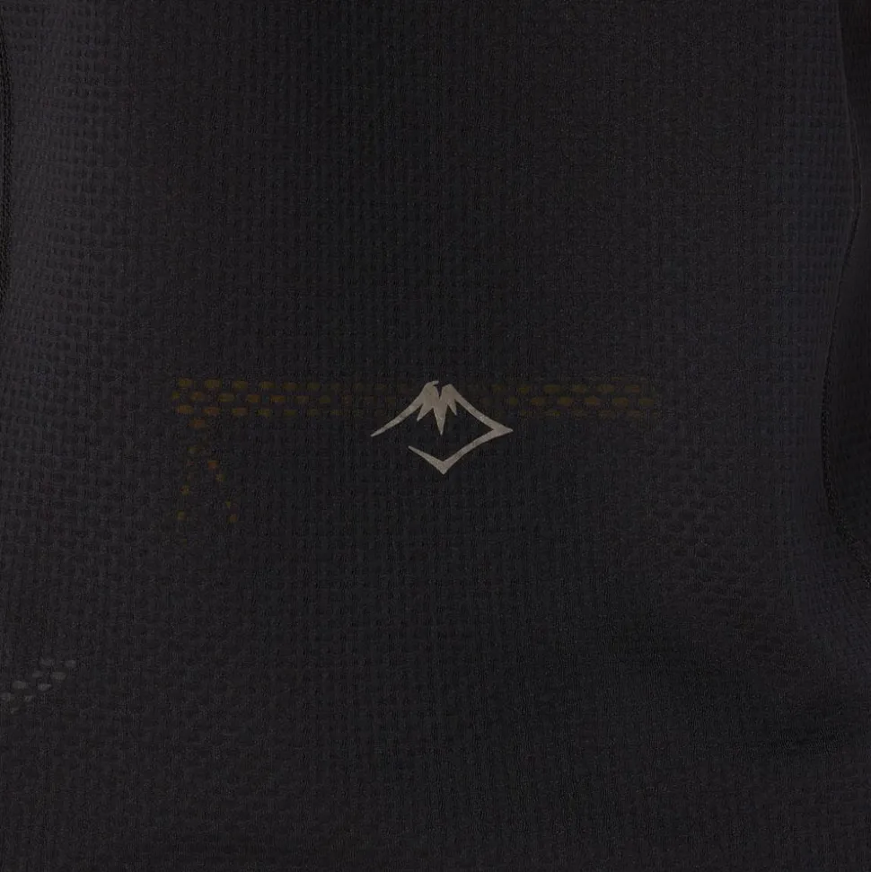 Tee-shirt de trail Asics Fujitrail Top Magnetic Blue Performance Black