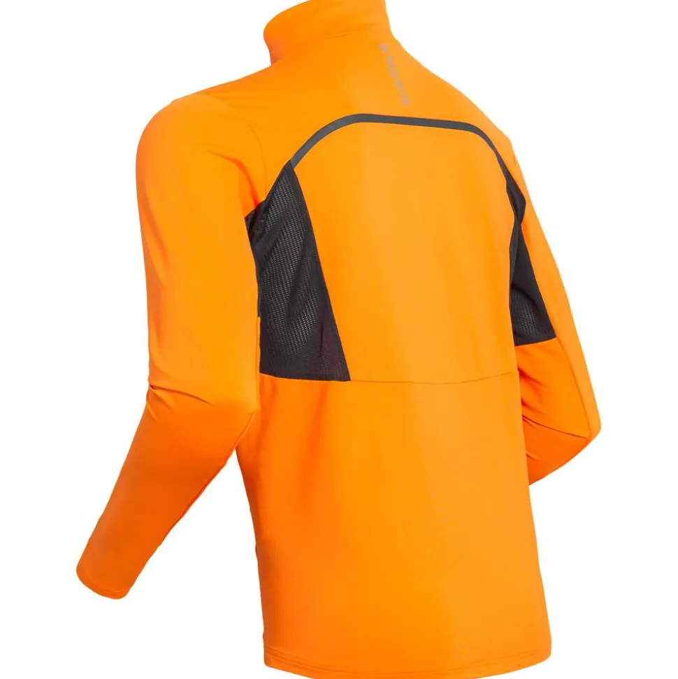 Tee-shirt de trail Bjorn Daehlie Long Sleeve Run Orange Popsicle
