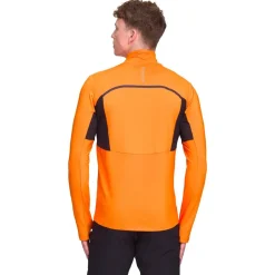 Tee-shirt de trail Bjorn Daehlie Long Sleeve Run Orange Popsicle