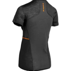Tee-shirt de trail Bjorn Daehlie Perfomance Wool Tee Shirt W Obsidian