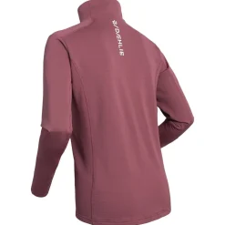 Tee-shirt de trail Bjorn Daehlie Half Zip Grid W Wild Berry