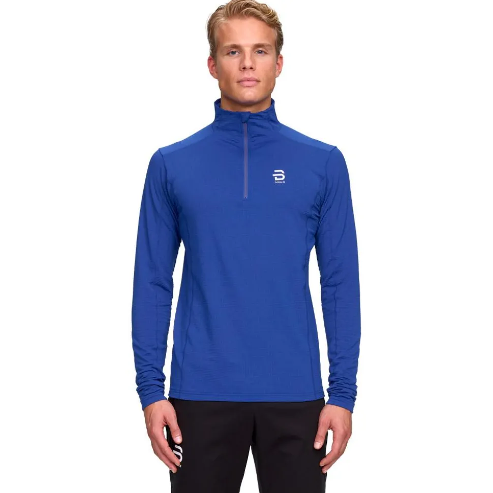 Tee-shirt de trail Bjorn Daehlie Half Zip Grid The Web