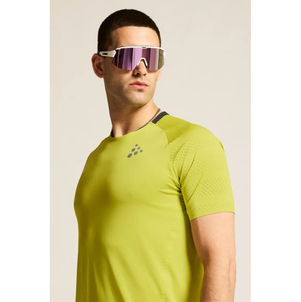 Tee-shirt de trail Craft Pro Hypervent Tee 2 M Pear