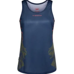 Tee-shirt de trail La Sportiva Pacer Tank W Night Sky Rosebay